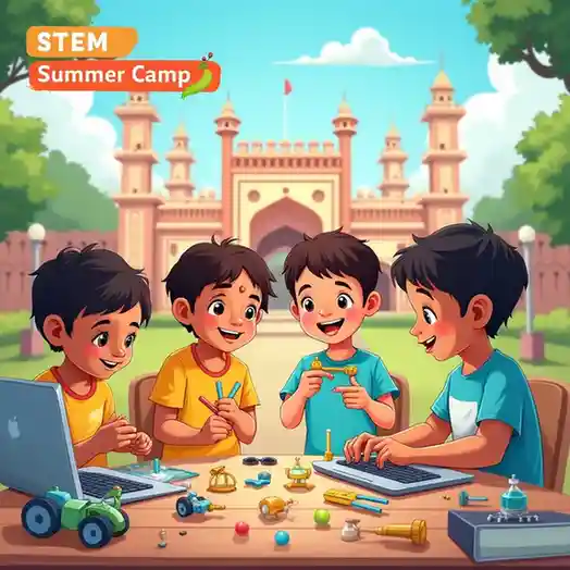 Integrating STEM Education in Lucknow's Summer Camps
