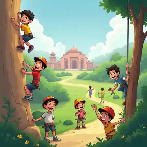 The Role of Adventure Activities in Child Development at Lucknow Summer Camps