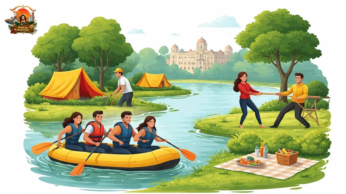 Corporate Retreat Ideas Near Lucknow That Your Employees Will Like Pinaak Adventure Park