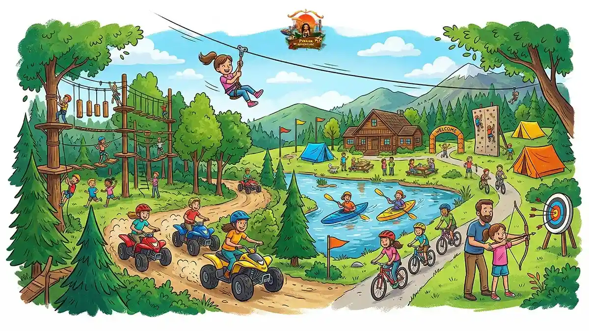 Pinak Adventure Park - The No 1 Adventure Park in Lucknow at present